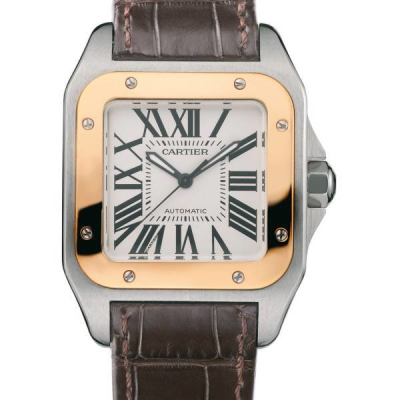 Швейцарские часы Cartier Santos de 100
