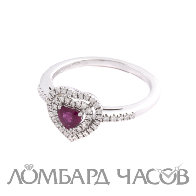Кольцо Mercury  Heart с бриллиантами
