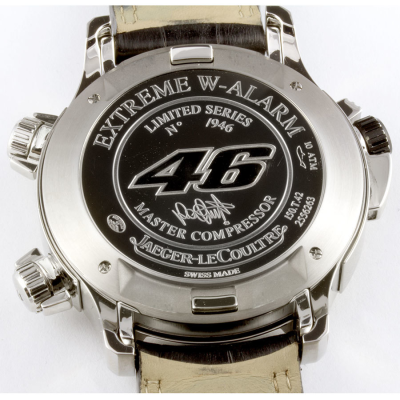 Швейцарские часы Jaeger-LeCoultre  
Master Compressor Extreme W-Alarm Valentino Rossi 46