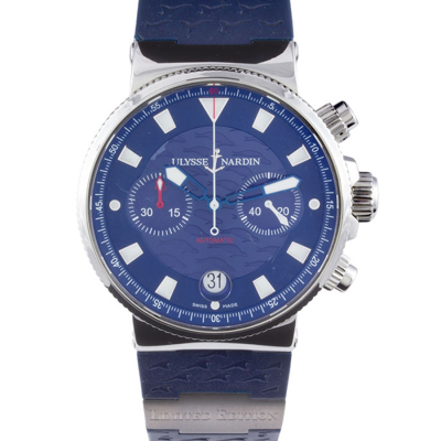 Швейцарские часы Ulysse Nardin  Blue Seal Chronograph Limited Edition