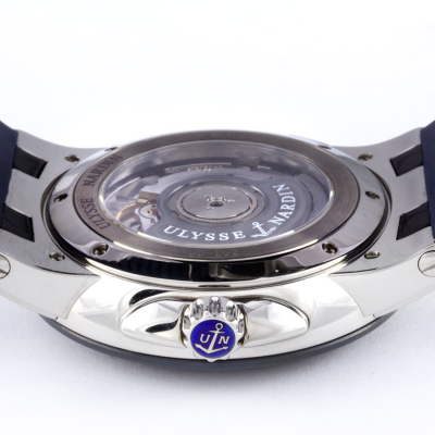 Швейцарские часы Ulysse Nardin  Executive Dual Time Blue 43 mm