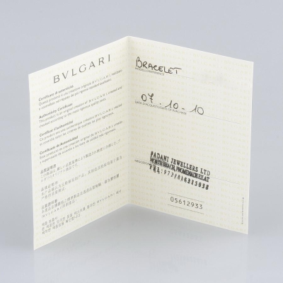 Ювелирное изделие Bvlgari  
браслет Allegra Color Collection