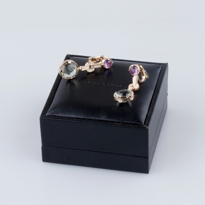 Ювелирное изделие Bvlgari  
18k Rose Gold Parentesi Cocktail Drop Earrings