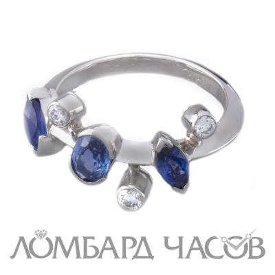Ювелирное изделие Cartier  
кольцо с сапфирами