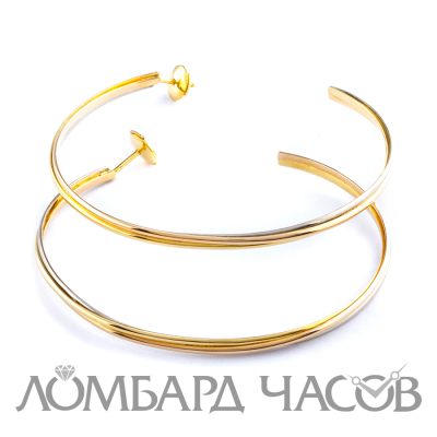 Ювелирное изделие Cartier  
серьги Triniti