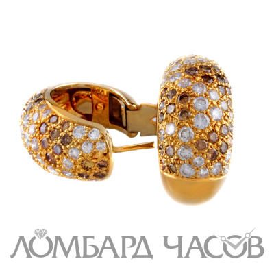 Ювелирное изделие Cartier  
серьги с бриллиантами