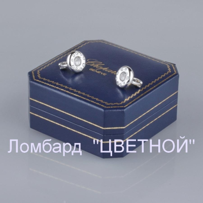 Ювелирное изделие Chopard  серьги с бриллиантами