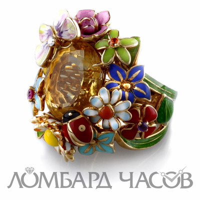 Ювелирное изделие Dior Jewelry  
кольцо Diorette Citrine