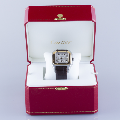 Швейцарские часы Cartier  Santos 100 Chronograph XL