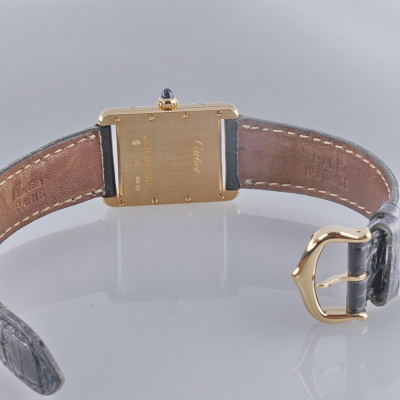 Швейцарские часы Cartier  Tank Solo Small 
Size Yellow Gold