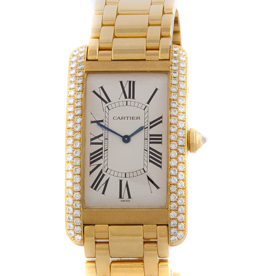 Швейцарские часы Cartier  Americaine Tank 
Large Size with Diamond