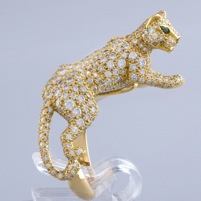 Ювелирное изделие Cartier  
"PANTHERE" кольцо