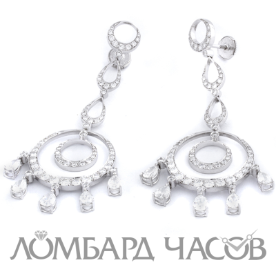 Ювелирное изделие Prima Exclusive  
серьги с бриллиантами