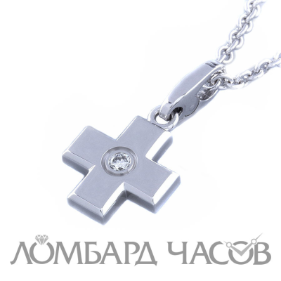 Ювелирное изделие Cartier  
крестик из белого золота