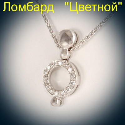 Ювелирное изделие Antonini  подвеска с бриллиантами на цепи