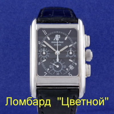 Швейцарские часы Audemars Piguet  Edward Piguet Chronograph white gold