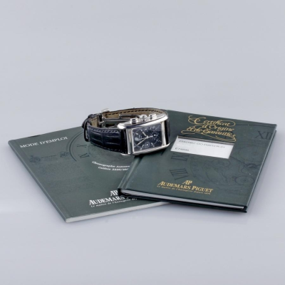 Швейцарские часы Audemars Piguet  Edward Piguet Chronograph white gold