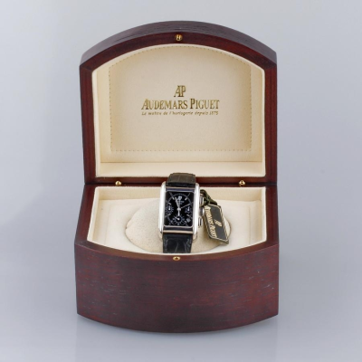 Швейцарские часы Audemars Piguet  Edward Piguet Chronograph white gold