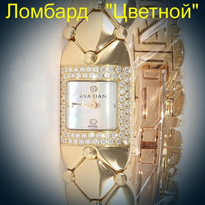 Швейцарские часы Avakian  
Yellow Gold