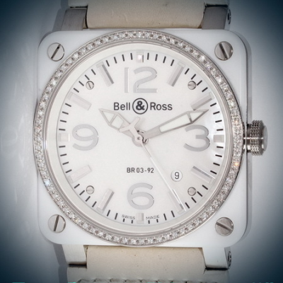 Швейцарские часы Bell & Ross  
Ceramic Top Diamond