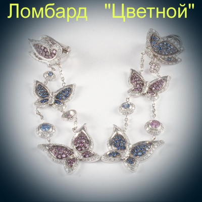 Ювелирное изделие Chopard  Happy 
Butterfly серьги