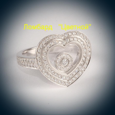 Ювелирное изделие Chopard  Maxi Hearts Diamond кольцо