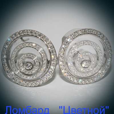 Ювелирное изделие Chopard  Happy 
Spirit серьги