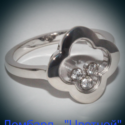 Ювелирное изделие Chopard  Happy 
Clover кольцо