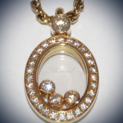 Ювелирное изделие Chopard  Happy 
Diamonds подвеска