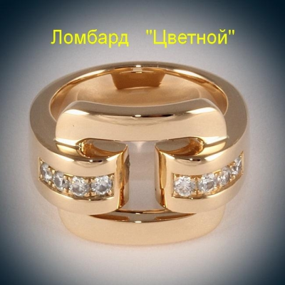 Ювелирное изделие Chopard  кольцо 
с бриллиантами