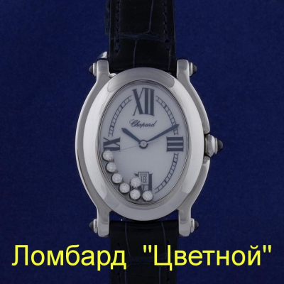 Швейцарские часы Chopard  Happy 
Sport Oval