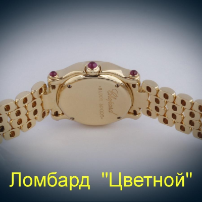 Швейцарские часы Chopard Chopаrd Happy Sport 26 mm Gold