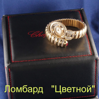 Швейцарские часы Chopard  Happy Diamonds Snake Ladies