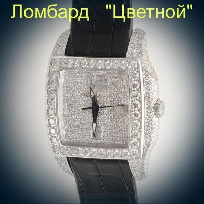 Швейцарские часы Chopard  Two O Ten White Gold with Full Diamonds