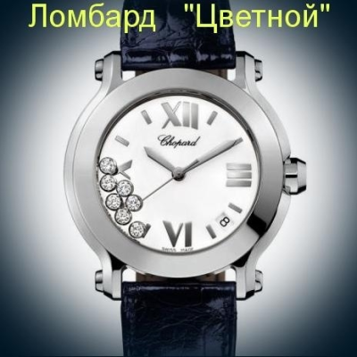 Швейцарские часы Chopard  Happy Sport Round Large Size 36mm