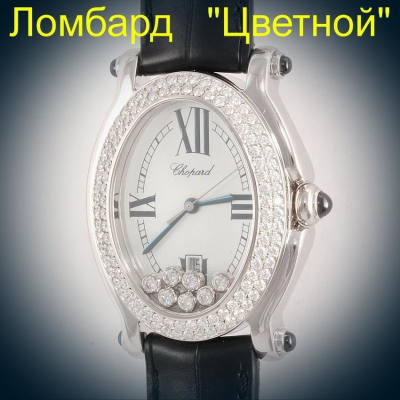 Швейцарские часы Chopard  Happy Sport Oval Watch