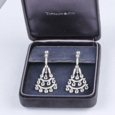 Ювелирное изделие Tiffany & Co . Chandelier Earrings
