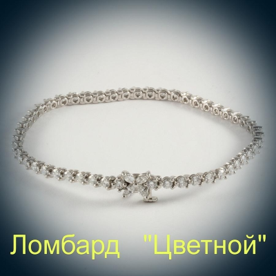 Ювелирное изделие Tiffany & Co . Victoria Line Platinum & Diamond браслет