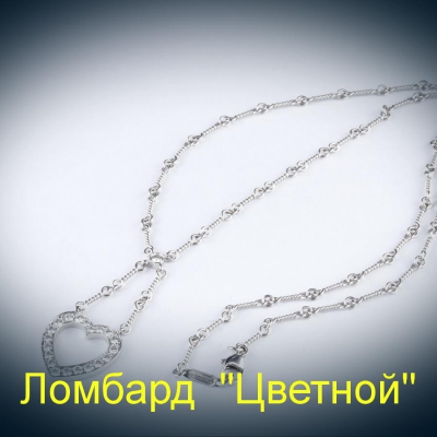 Ювелирное изделие Tiffany & Co . подвеска сердце Pt.