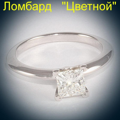 Ювелирное изделие Tiffany & Co  кольцо с бриллиантом 0,66ct