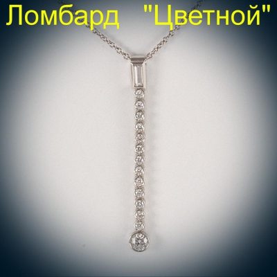 Ювелирное изделие Tiffany & Co Tiffany Jazz Drop pendant подвеска с бриллиантами