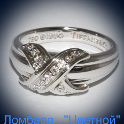 Ювелирное изделие Tiffany & Co  кольцо с бриллиантами