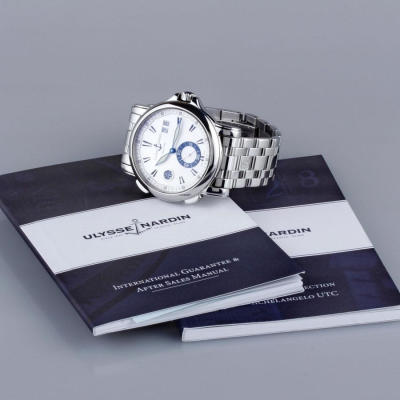 Швейцарские часы Ulysse Nardin  Dual Time 42 mm