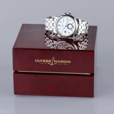 Швейцарские часы Ulysse Nardin  Dual Time 42 mm