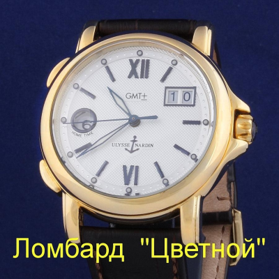 Швейцарские часы Ulysse Nardin  GMT Big Date 40 mm