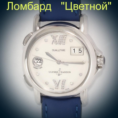 Швейцарские часы Ulysse Nardin  GMT Dual Time Lady 37 mm