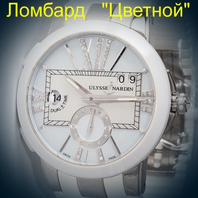 Швейцарские часы Ulysse Nardin  Executive Dual Time Lady 40mm