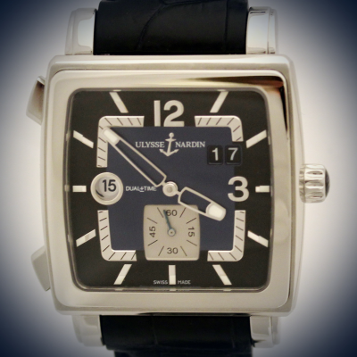 Швейцарские часы Ulysse Nardin  Quadrato Dual Time