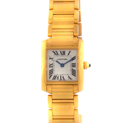 Швейцарские часы Cartier  Tank 
Francaise Medium Gold
