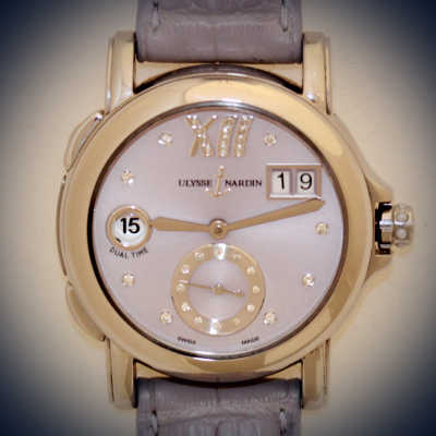 Швейцарские часы Ulysse Nardin  GMT Dual Time Lady